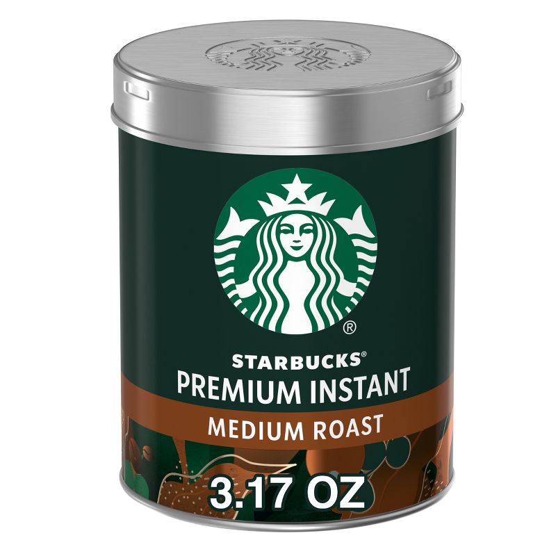 Starbucks Medium Roast Premium Instant Coffee - 3.17oz, 1 of 11