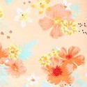 floral peach