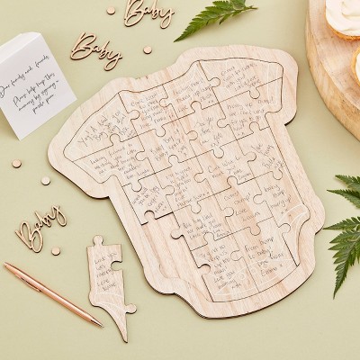 Wooden Baby Grow Guest Book : Target