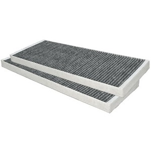 Nispira Model Y Cabin Intake Air Conditioning Inlet Vent Activated Carbon Filter Replacement For Tesla 2020 2021 2022 2023, 2 Packs - 1 of 4