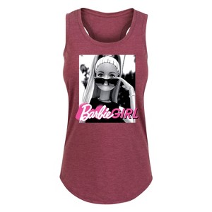 Women's - Barbie - Women's Racerback Tank Top Graphic Racerback Tank - 1 of 4