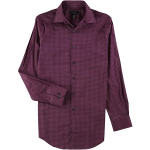 Alfani Mens Performance Stretch Button Down Dress Shirt - 1 of 1