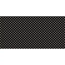 Fadeless Designs Paper Roll, Classic Dots Black and White, 48 Inches x 50 Feet