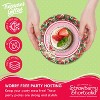 Treasures Gifted Strawberry Shortcake Dessert Plates 7in - Disposable Paper Plates - Strawberry Shortcake Birthday Party Supplies - 3 of 4