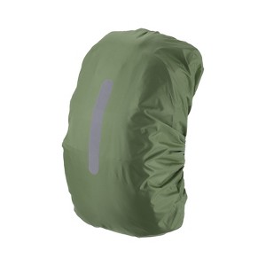 Unique Bargains Waterproof Backpack Rain Cover with Vertical Reflective Strap - 1 of 4