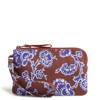 Vera Bradley Women's Outlet Lighten Up Essential Zip Wristlet