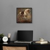 Notoriart Van Dyck - A Grey Horse Manly Inspirational Art Prints Framed - 2 of 4