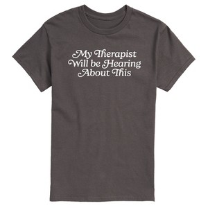 Men's - Instant Message - Therapist Hear About This Short Sleeve Graphic T-Shirt - 1 of 4
