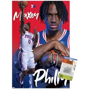 Trends International NBA Philadelphia 76ers - Tyrese Maxey 24 Unframed Wall Poster Prints - 1 of 4