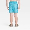 Toddler Boys' Flamingo Swim Shorts - Cat & Jack™ Blue - image 3 of 3