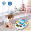 Infans Sit-to-Stand Learning Walker Toddler Push Walking Toy w/Lights & Sounds Blue - 2 of 4