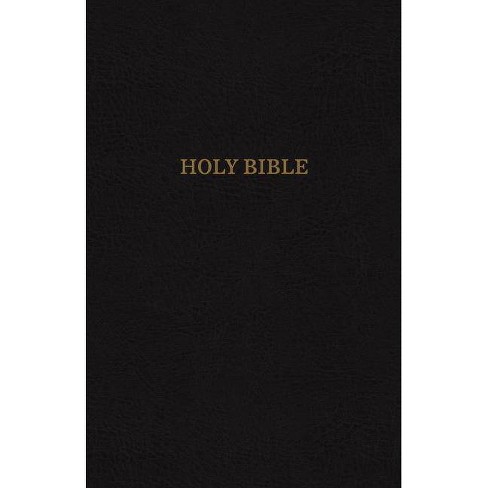 Kjv, Reference Bible, Personal Size Giant Print, Bonded Leather, Black ...