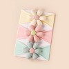 MyKids-USA Baby 3D Cotton Filled Flower Patched Design Headbands - 4 of 4