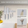 LunaLulinlk Magnetic Knife Holder Strip for Wall 12 Inch Stainless Steel Magnetic Knife Bar with Multipurpose Use as Magnetic Tool Holder - 2 of 4
