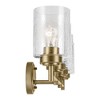 Kichler Lighting Winslow 4 - Light Vanity in  Natural Brass - 4 of 4
