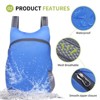 Unique Bargains Camping Cycling Outdoor Ultra Lightweight Foldable Water-Repellent Backpack 20L - 4 of 4