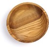 RSVP International Natural Italian Olive Wood Kitchen Collection, Sauce, 3.75" Dia, Dipping Bowl - 2 of 4