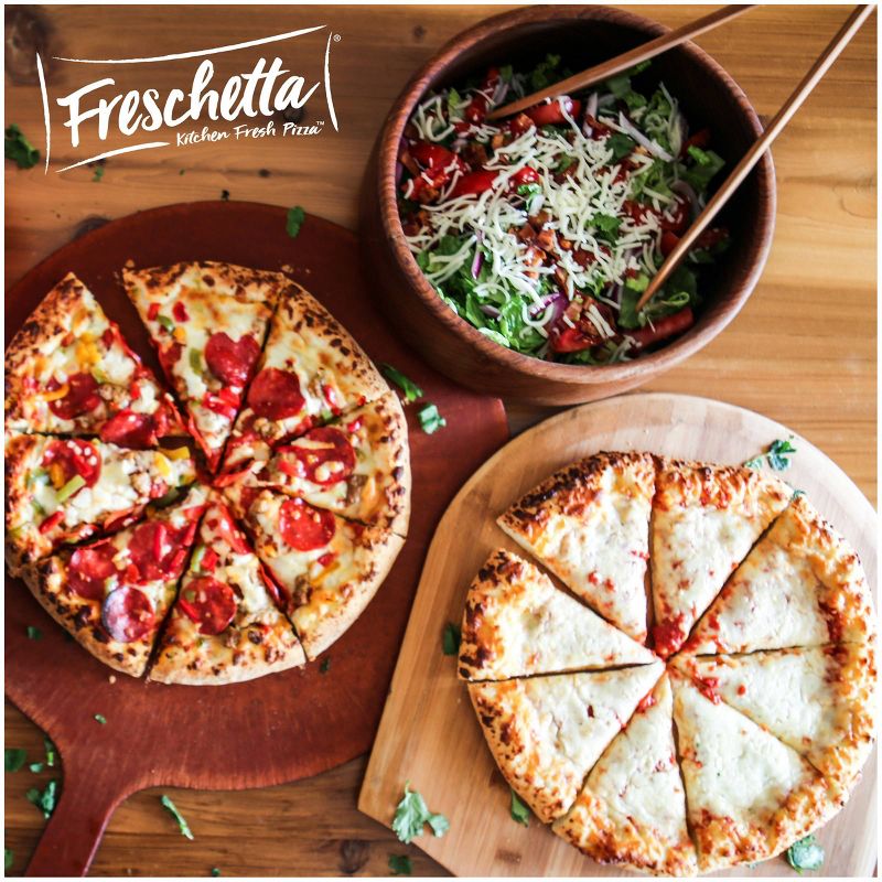 Freschetta Naturally Rising Crust Pizza Four Cheese Medley - 26.11oz, 6 of 10