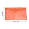 Unique Bargains Home Office Plastic Envelopes File Folders with Snap Button 12 Pcs - 2 of 4