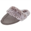 Jessica Simpson Girl's Micro-Suede Scuff Slippers - 2 of 4