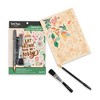Brea Reese: Scratch Art Paper Pad - Retro Holiday Greetings - 14 6x8" Pages - 3 of 4