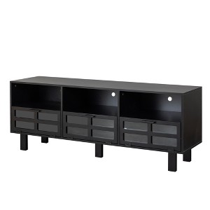TiramisuBest FashionTV stand,TV Cabinet,entertainment center TV station,TV console,console with LED light belt, light belt can be remote - 1 of 4