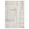 Washable Rug  Modern Interwoven Lines Low Pile Indoor Carpet with Stain Resistant & Non Slip Backing for Living Room Bedroom Kitchen - 4 of 4