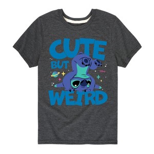 Boys' - Lilo and Stitch - Cute but Weird Short Sleeve Graphic T-Shirt - 1 of 3
