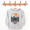 The Juniper Shop Yellowstone National Park Badge Toddler Hoodie - 2 of 4