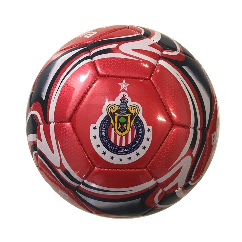 Chivas del Guadalajara Soccer Ball Size 2 Color Red Official Licensed 