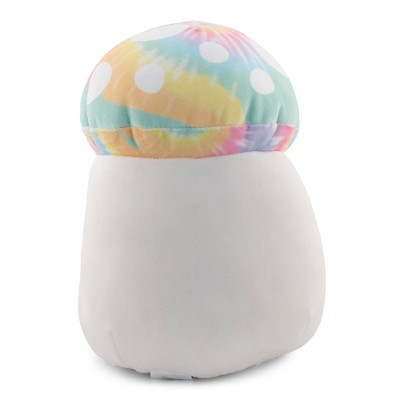 Kervena 8-Inch Tie Dye Mushroom Plush Toy