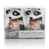 Gibson Home Woodland Raccoon 2 Piece Hard Dolomite Salt and Pepper Set - 3 of 4