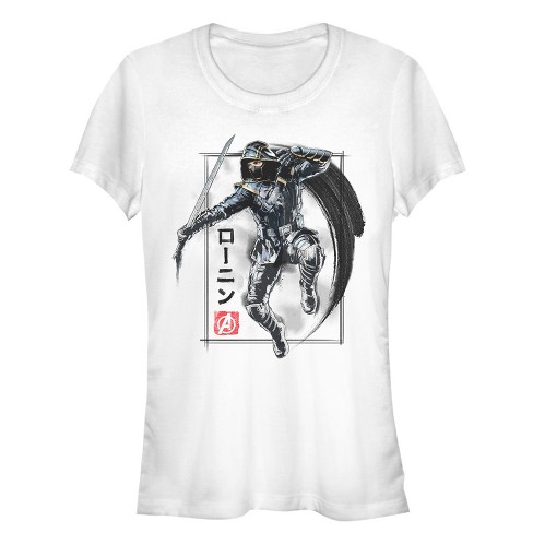 Juniors Womens Marvel Avengers: Endgame Ronin Streak T-Shirt - image 1 of 3