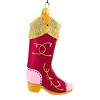 Cody Foster 4.5 Inch Have A Holly Dolly Boot Christmas Tree Ornament , Christmas Decor Country Music Dance (1PC) - 3 of 4