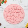 Unique Bargains Candy Making Moulds 19-Cavity Cute Candy Mould Hand Wash 4.8"x0.43" 1 Pc - 2 of 4