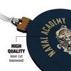 US Naval Academy Midshipmen Wood Christmas Tree Holiday Ornament - 3 of 4