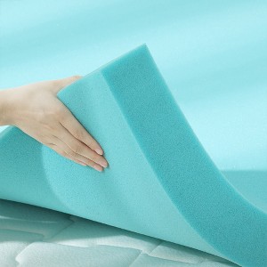 3 in. Gel Memory Foam Mattress Topper- Breathable & Supportive - 1 of 4