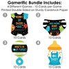 Big Dot of Happiness Monster Bash - 4 Little Monster Baby Shower Games - 10 Cards Each - Gamerific Bundle - 3 of 4