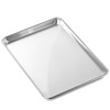 GRIDMANN Commercial Grade Aluminium Cookie Sheet Baking Tray - 6 Pans - 2 of 4