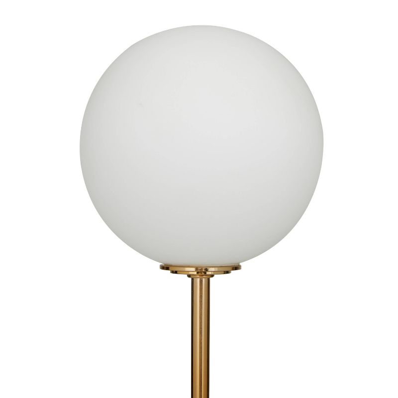 2-Light Marble Orb Table Lamp with Marble Base - Olivia & May, 4 of 8
