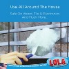 Lola Products 360 Duster Starter Kit, Dust-Catching Fibers, Ergonomic Handle, Comparable to Other 360 Dusters, Includes 1 Handle w/ 5 Duster Refills - 3 of 4