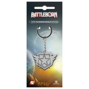 Gaya Entertainment Battleborn "United Peacekeeping Republics" Logo Metal Keychain - 1 of 1