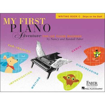 Faber Piano Adventures My First Piano Adventure Writing Book C (Skips On The Staff) - Faber Piano
