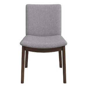 Ashcroft Furniture,Laura Mid-Century Modern Solid Wood Dining Chair (Set of 2) - 1 of 4