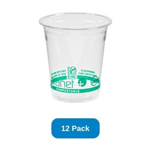 Planet+ 7 oz Cold Cup Corn Plastic - Pack of 12 - 1 of 3