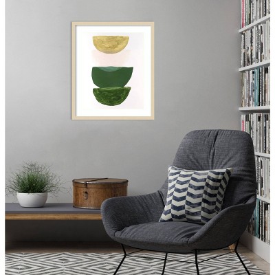Living Spectrum IV Abstract Expressionism Framed Wall Art Print