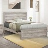 Vintage Farmhouse Style Full/Queen/King Size Platform Bed with Wooden Slats Support, No Box Spring Needed - ModernLuxe - 2 of 4