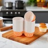 Unique Bargains Polka Dot Curled Rim Disposable Baking Cups Greaseproof Paper 2.56"x1.57" 50 Pcs - 2 of 4