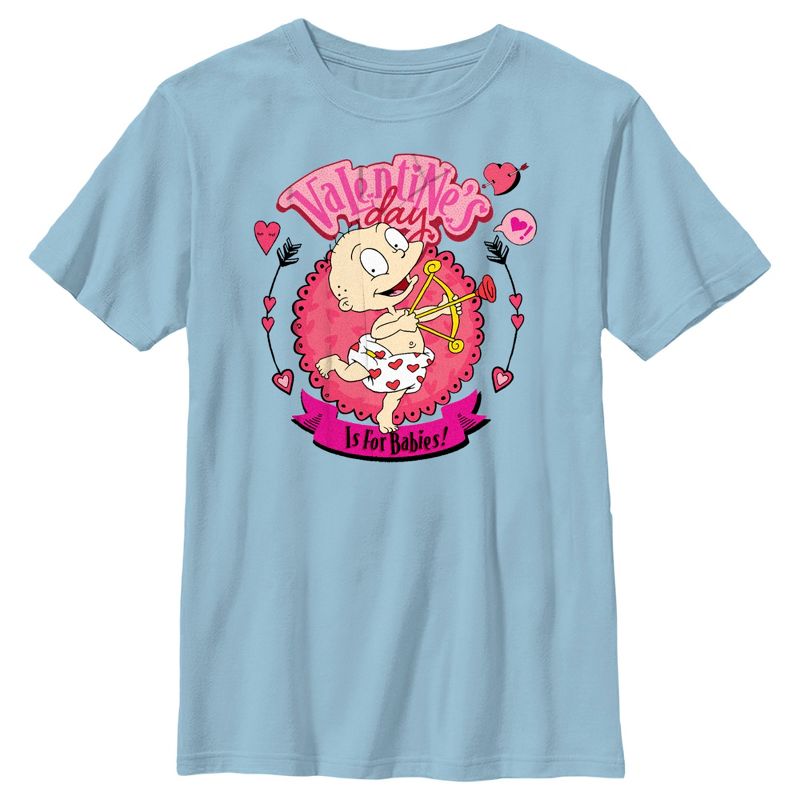Boy's Rugrats Valentine's Day is for Babies T-Shirt, 1 of 5