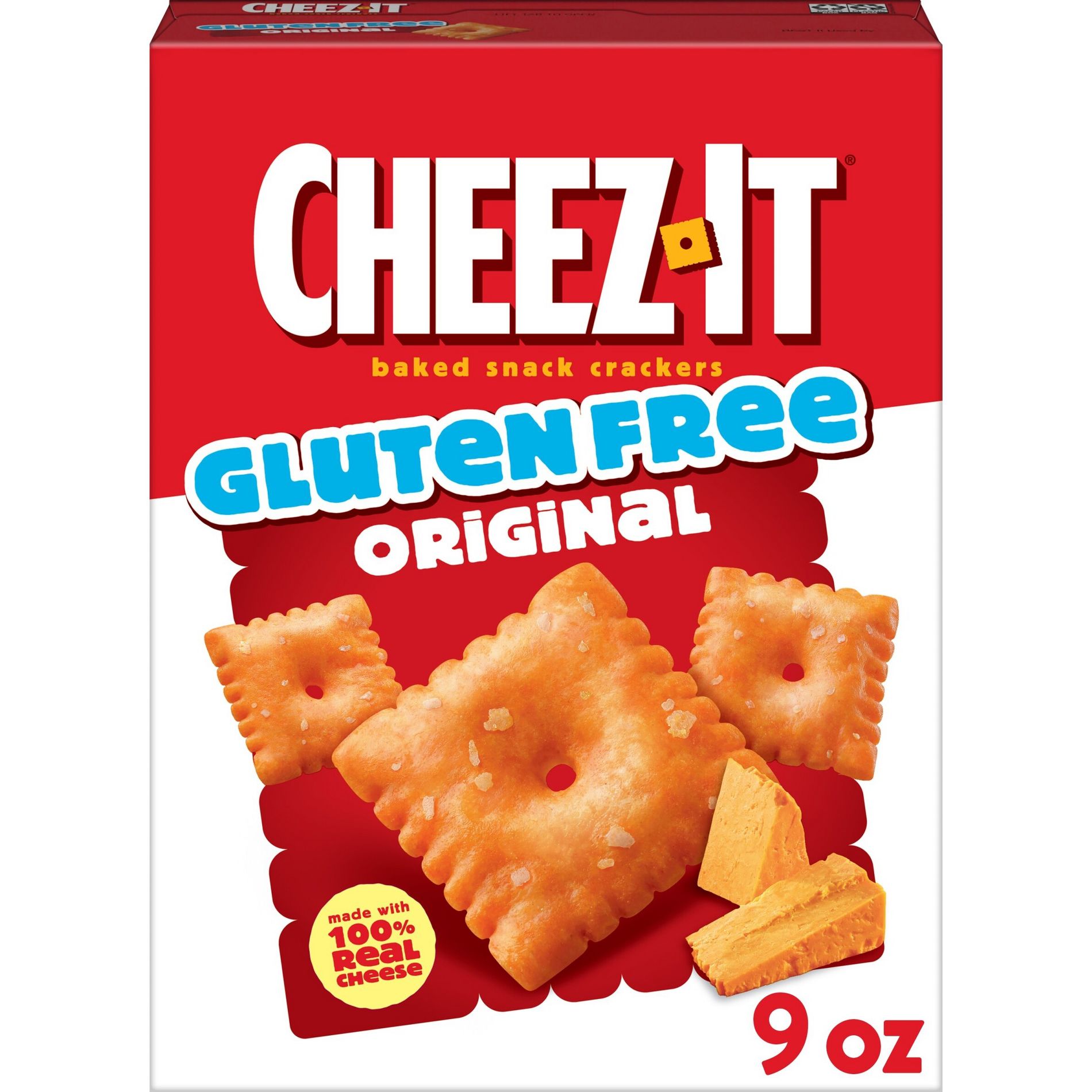 Cheez-It Gluten Free Snack Crackers - 9oz